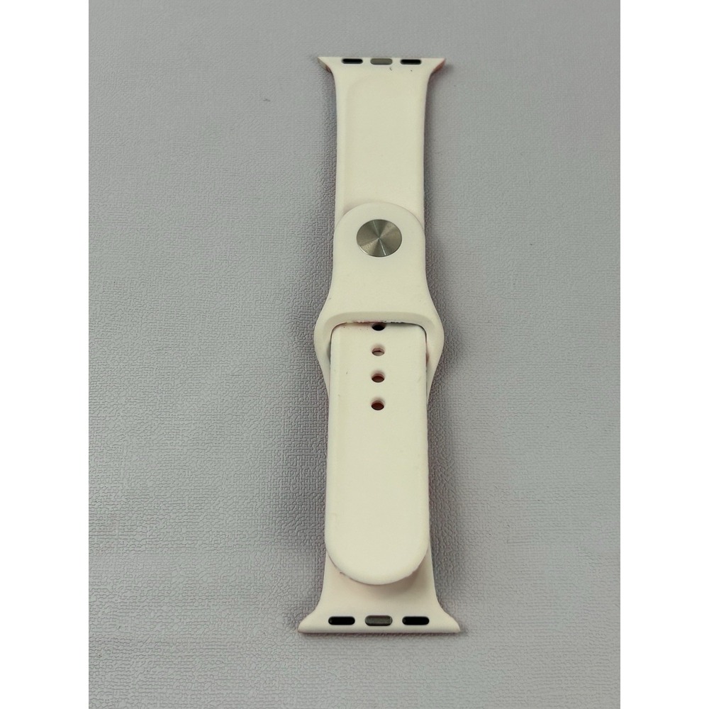 Alabama Crimson Tide Apple Watch Band Red Silicone Sport Strap NCAA - Picture 3 of 9